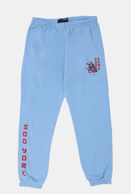 Jogger en molleton imprimé Samouraï Zoo York homme