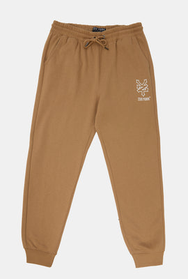 Zoo York Mens Printed Logo Fleece Jogger