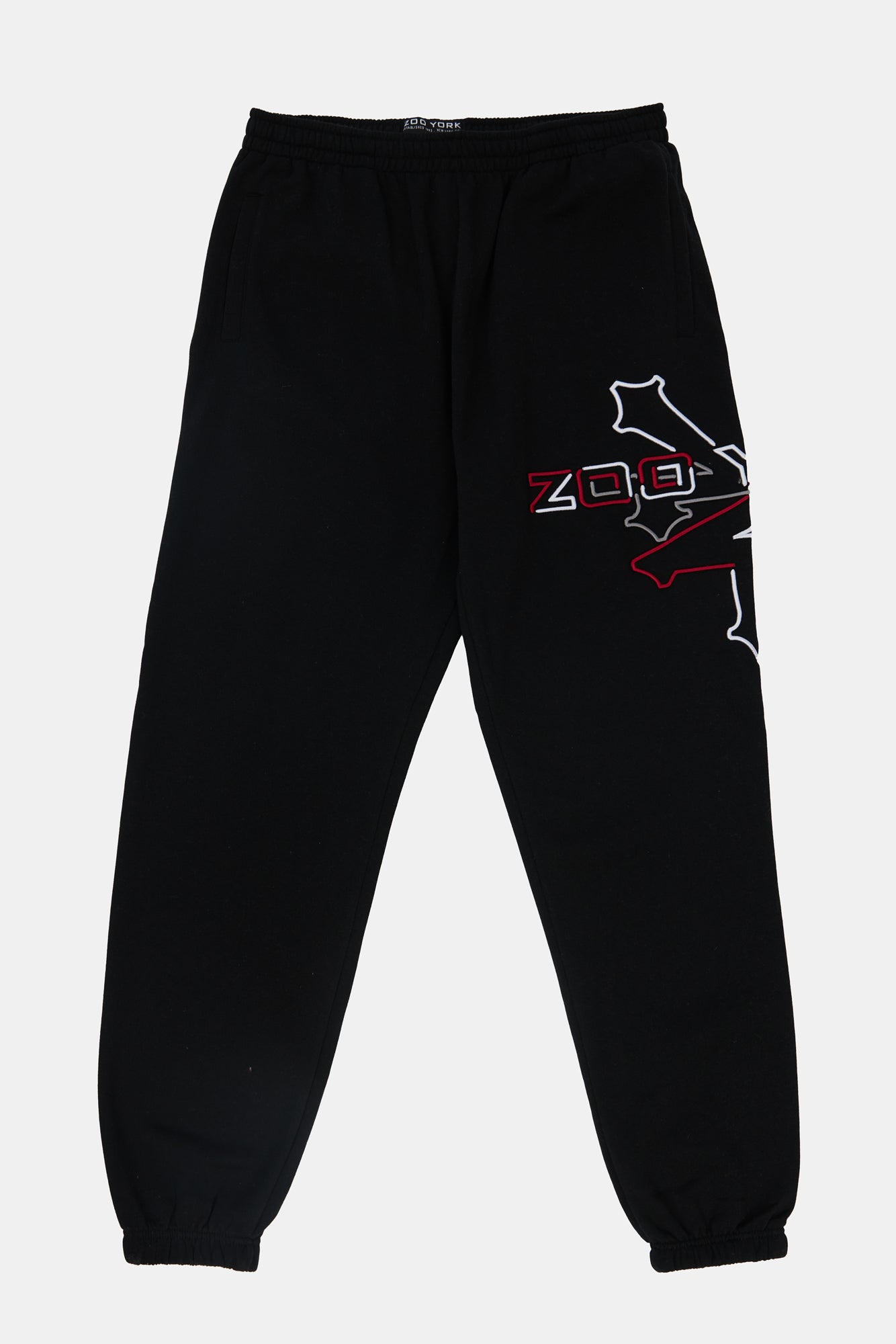 Zoo York Mens 3D Embroidered Logo Sweatpant - /