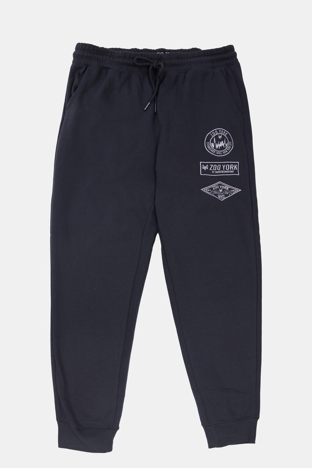 Jogger en molleton logos brodés Zoo York homme Jogger en molleton logos brodés Zoo York homme