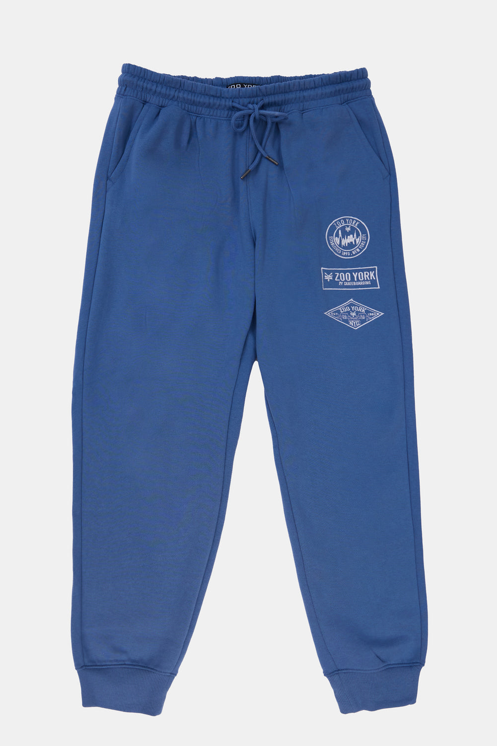 Jogger en molleton logos brodés Zoo York homme Jogger en molleton logos brodés Zoo York homme