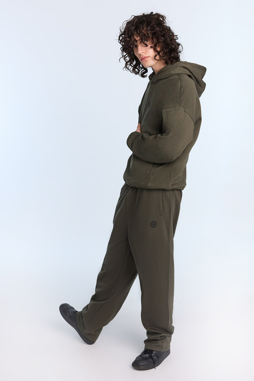 Zoo York Mens Tonal Logo Straight Leg Sweatpant Zoo York Mens Tonal Logo Straight Leg Sweatpant