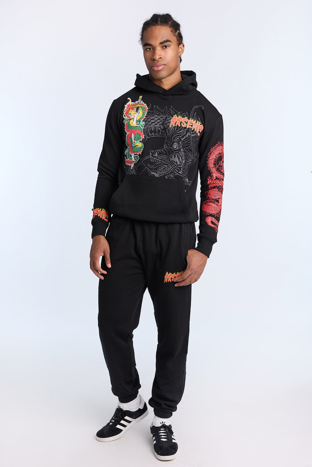 Arsenic Mens Flame Logo Sweatpant Arsenic Mens Flame Logo Sweatpant