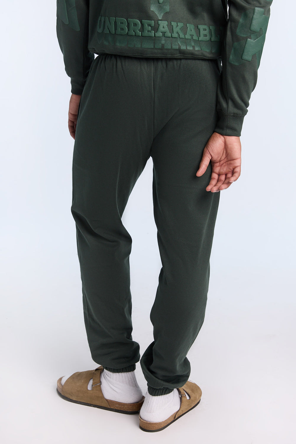 Jogger en molleton logo ton sur ton Zoo York Homme Jogger en molleton logo ton sur ton Zoo York Homme