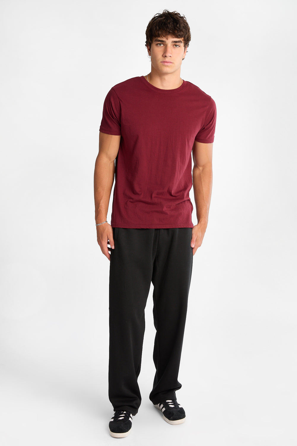Pantalon en molleton ample brodé Zoo York Pantalon en molleton ample brodé Zoo York