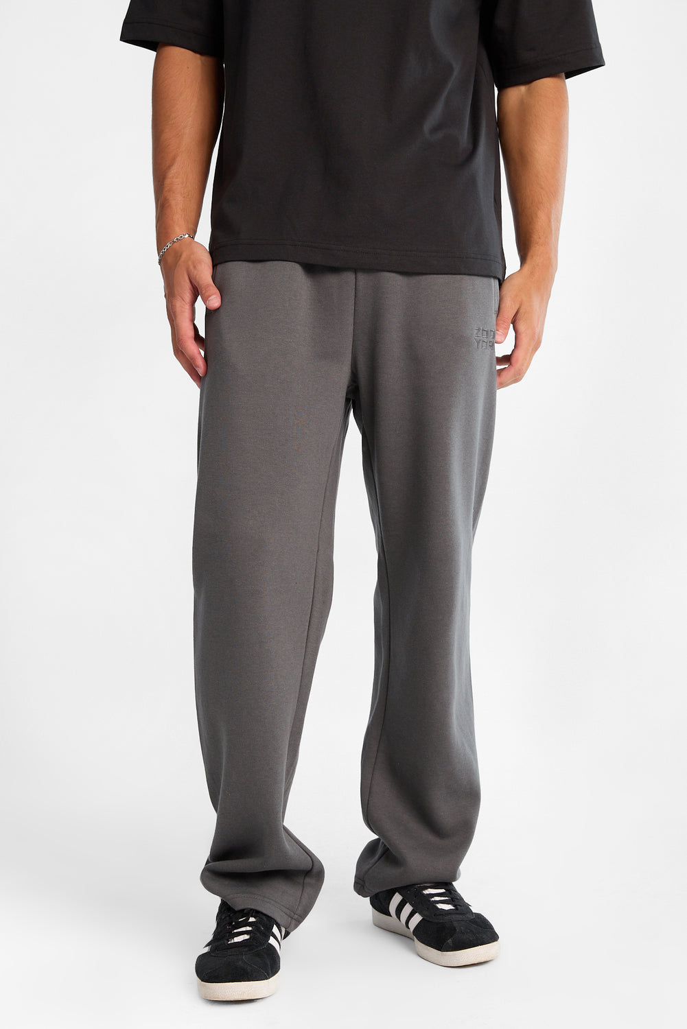 Pantalon en molleton ample brodé Zoo York Pantalon en molleton ample brodé Zoo York
