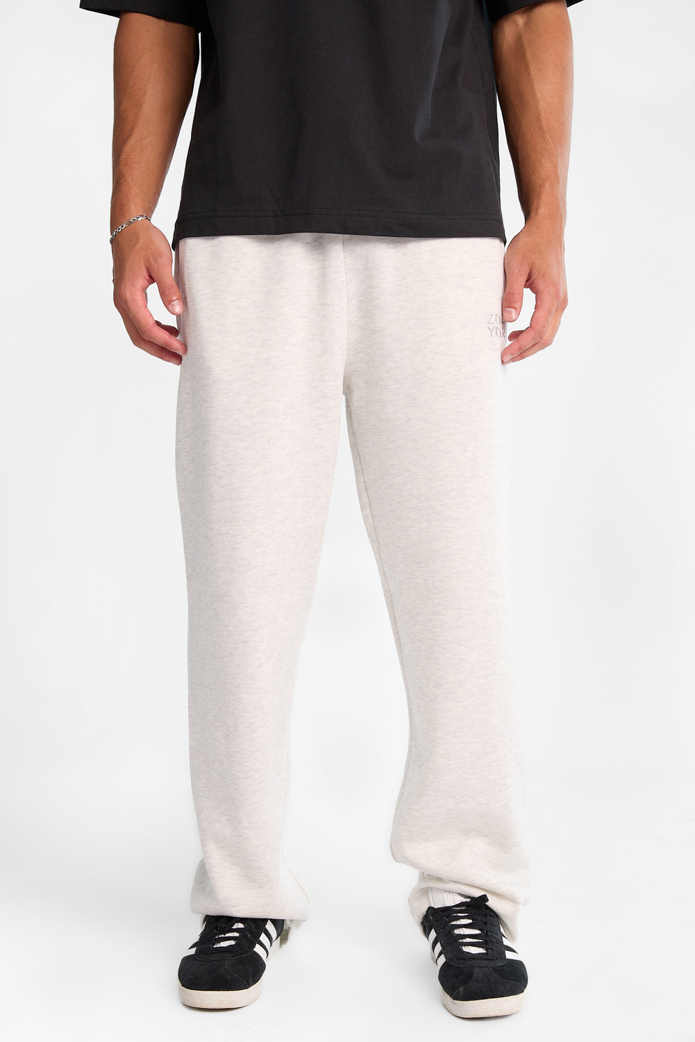 Pantalon en molleton ample brodé Zoo York Pantalon en molleton ample brodé Zoo York