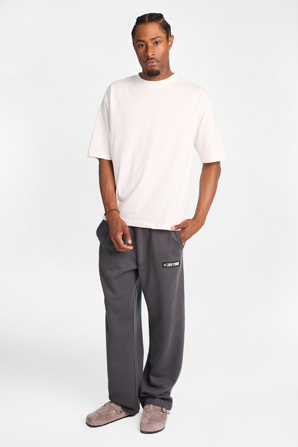Zoo York Box Logo Baggy Sweatpants Zoo York Box Logo Baggy Sweatpants