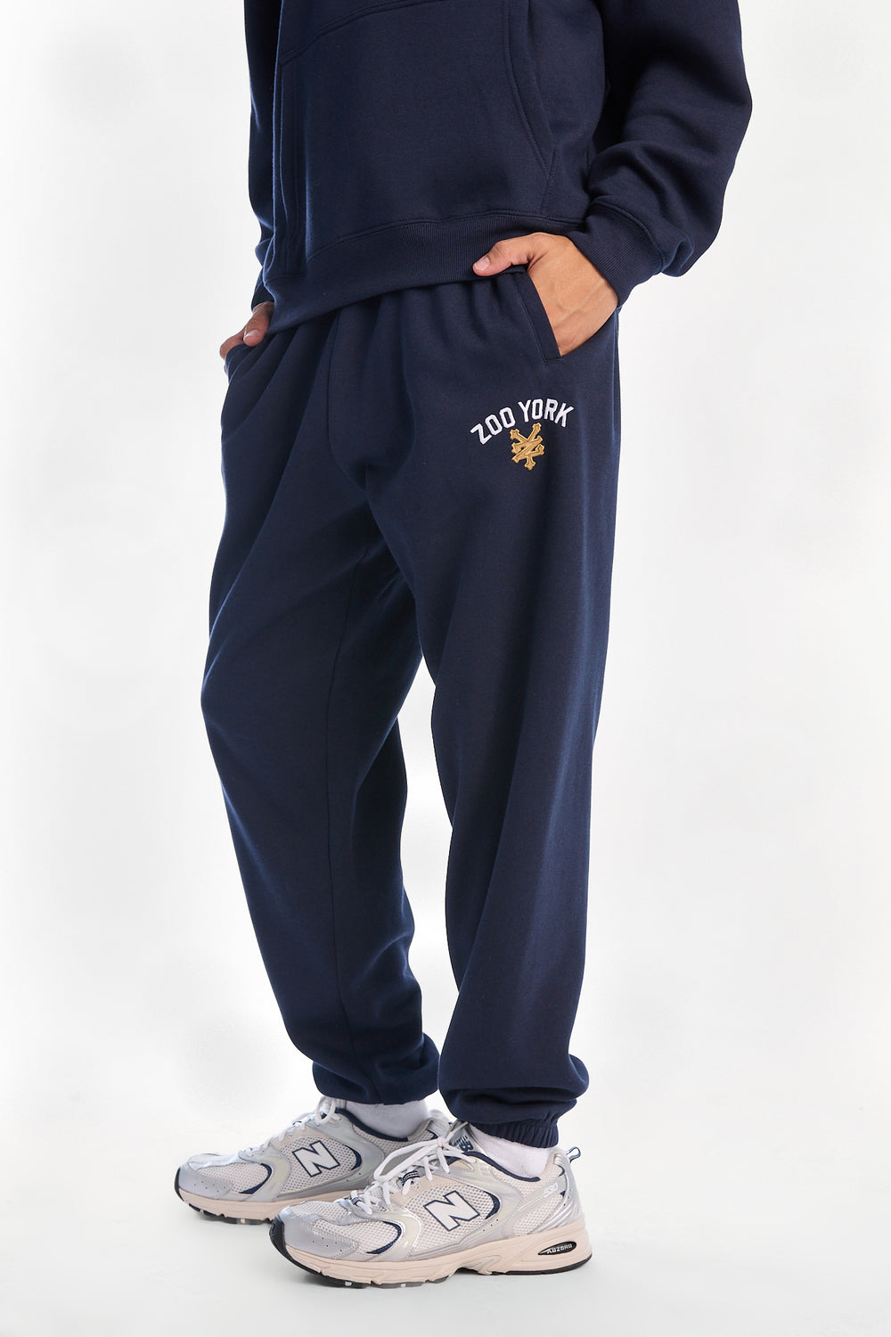 Jogger en molleton ample Zoo York à logo brodé Jogger en molleton ample Zoo York à logo brodé