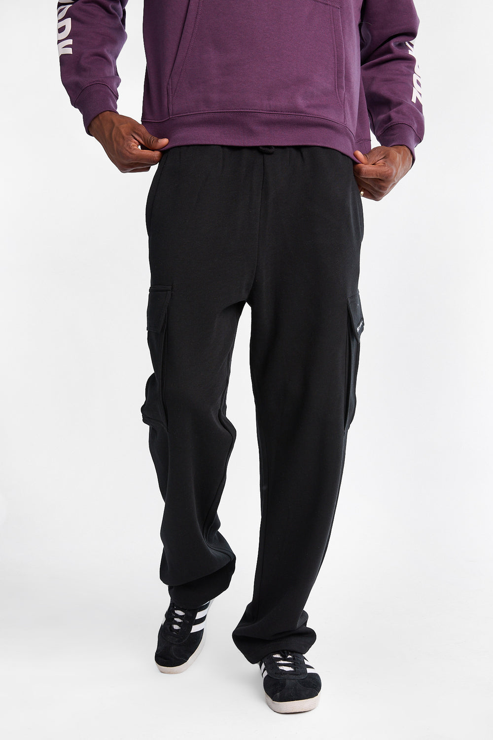 Pantalon cargo en molleton ample Zoo York Pantalon cargo en molleton ample Zoo York