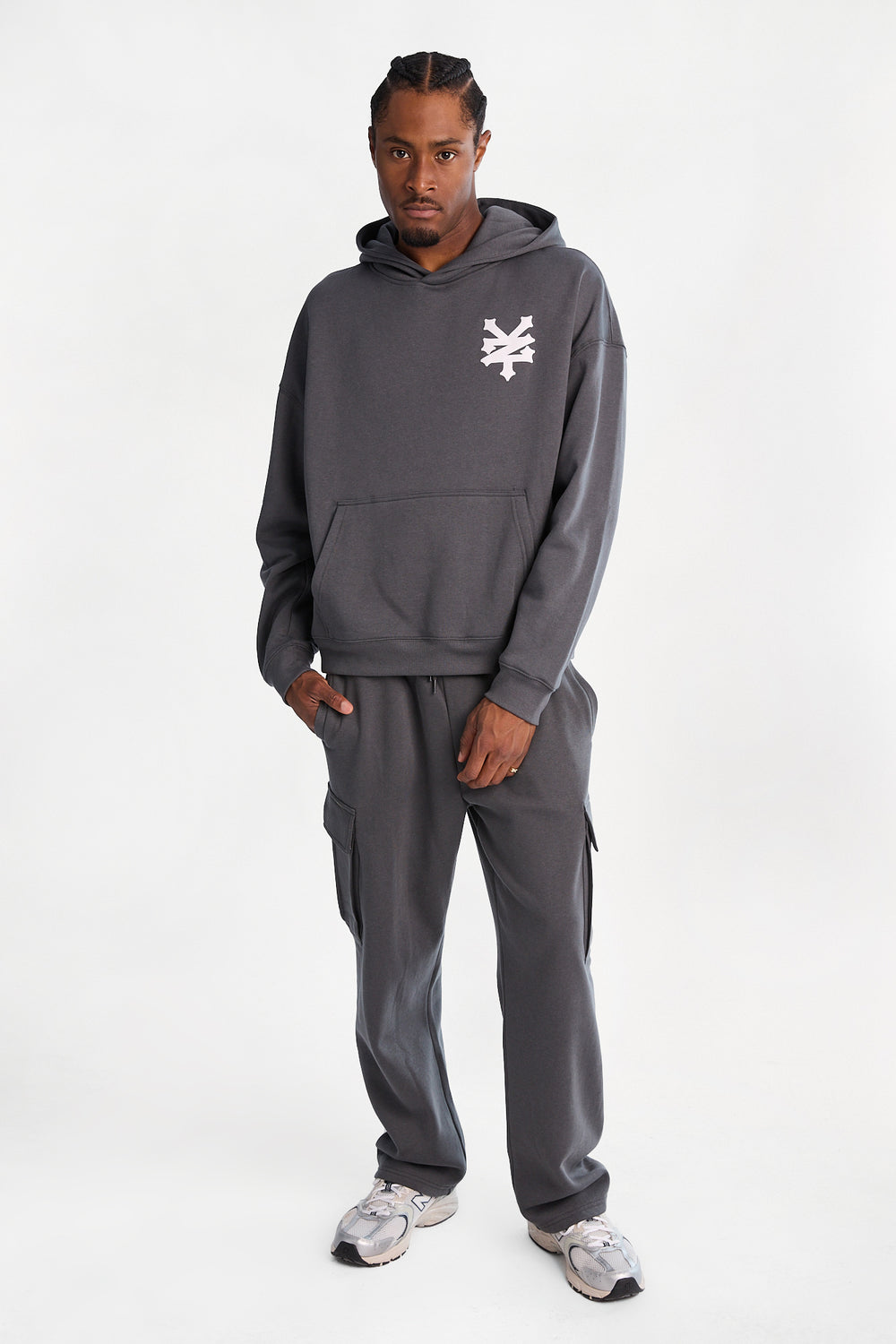 Pantalon cargo en molleton ample Zoo York Pantalon cargo en molleton ample Zoo York
