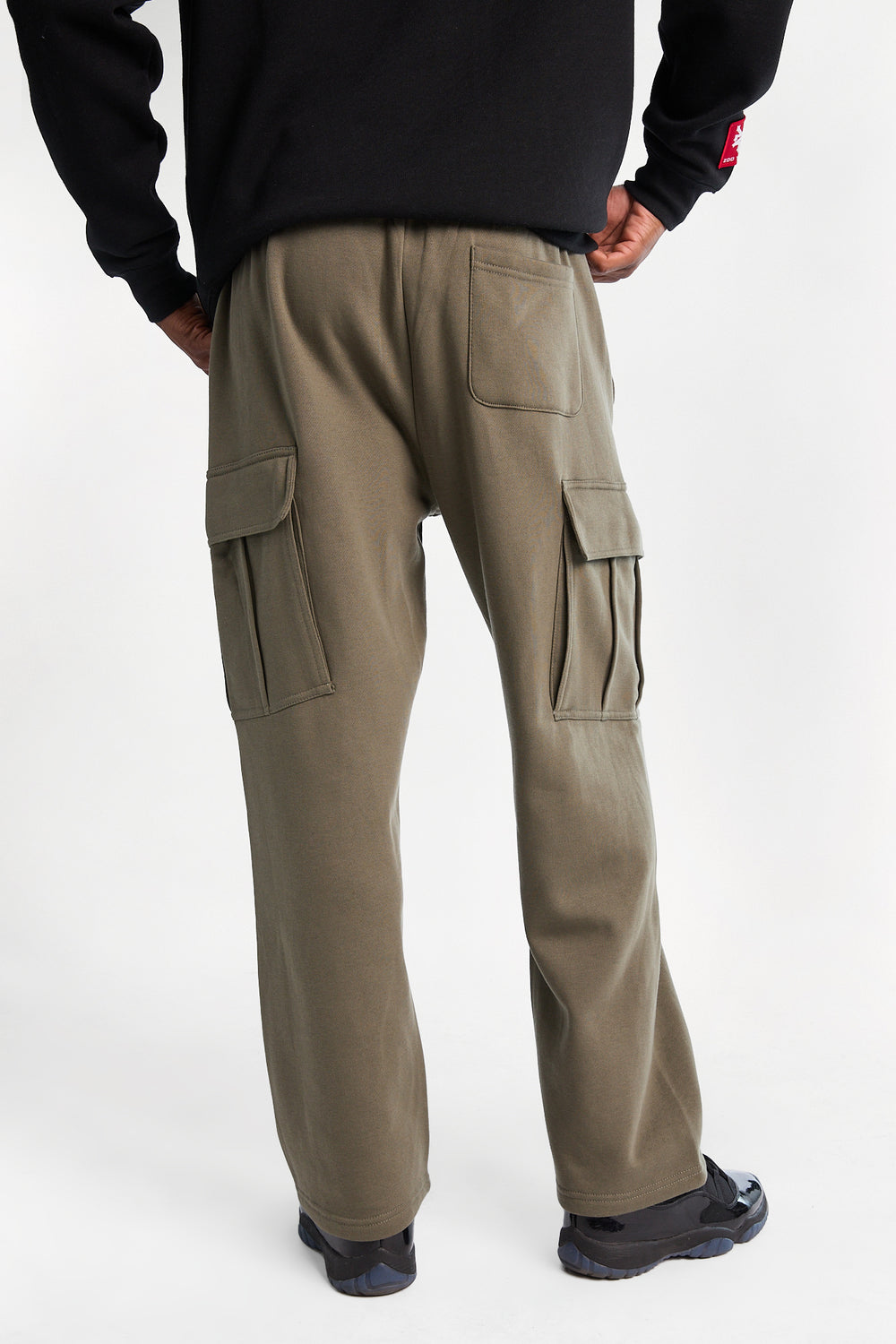 Pantalon cargo en molleton ample Zoo York Pantalon cargo en molleton ample Zoo York