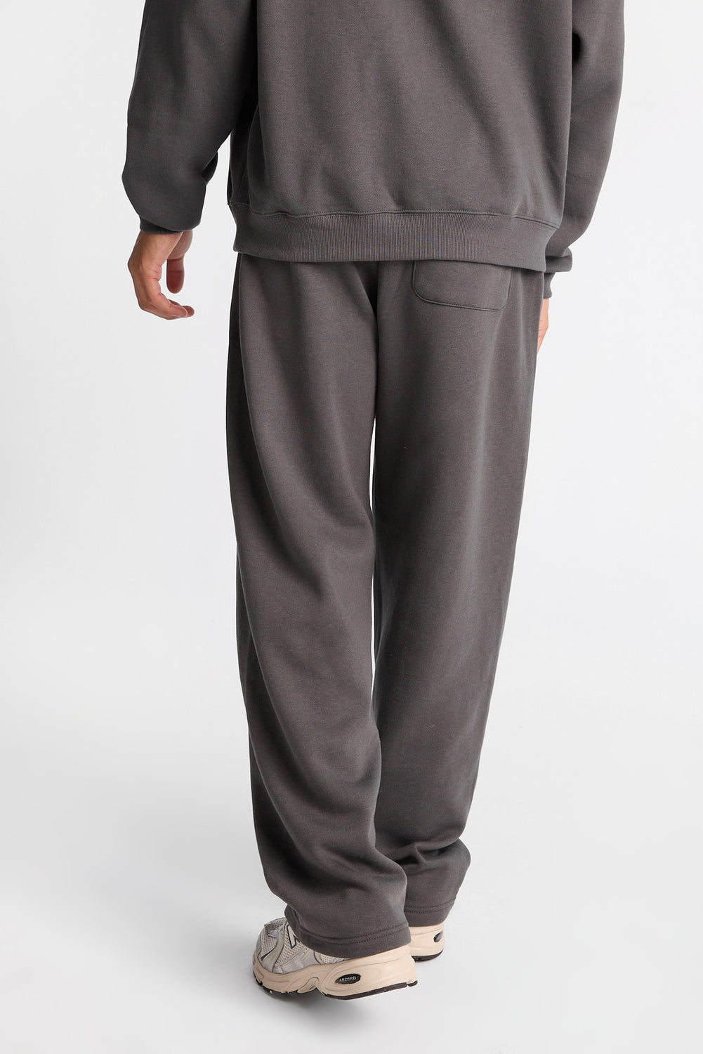 Pantalon en molleton à jambe ample à crânes et strass Arsenic Pantalon en molleton à jambe ample à crânes et strass Arsenic