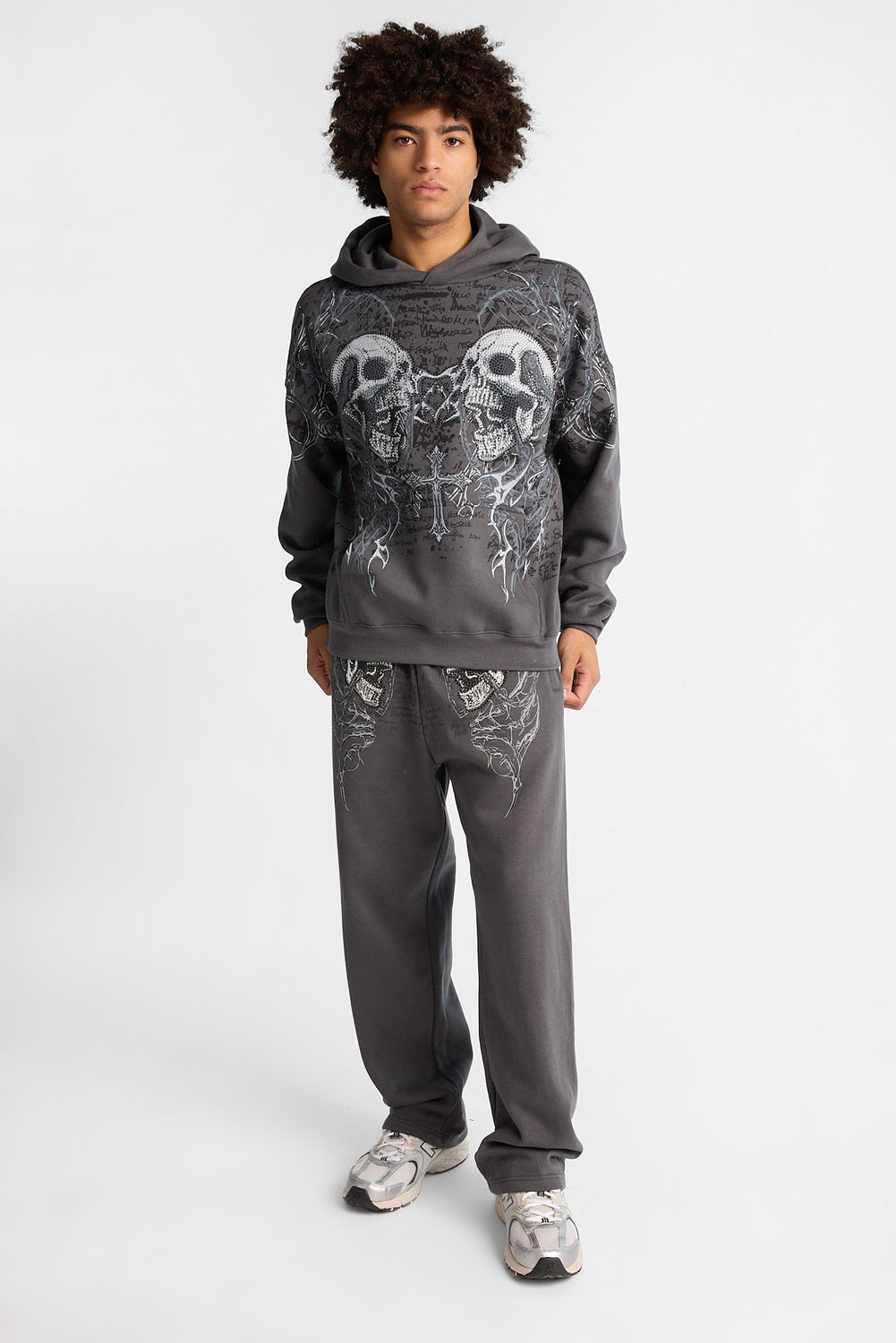 Arsenic Skull Rhinestone Baggy Sweatpants Arsenic Skull Rhinestone Baggy Sweatpants