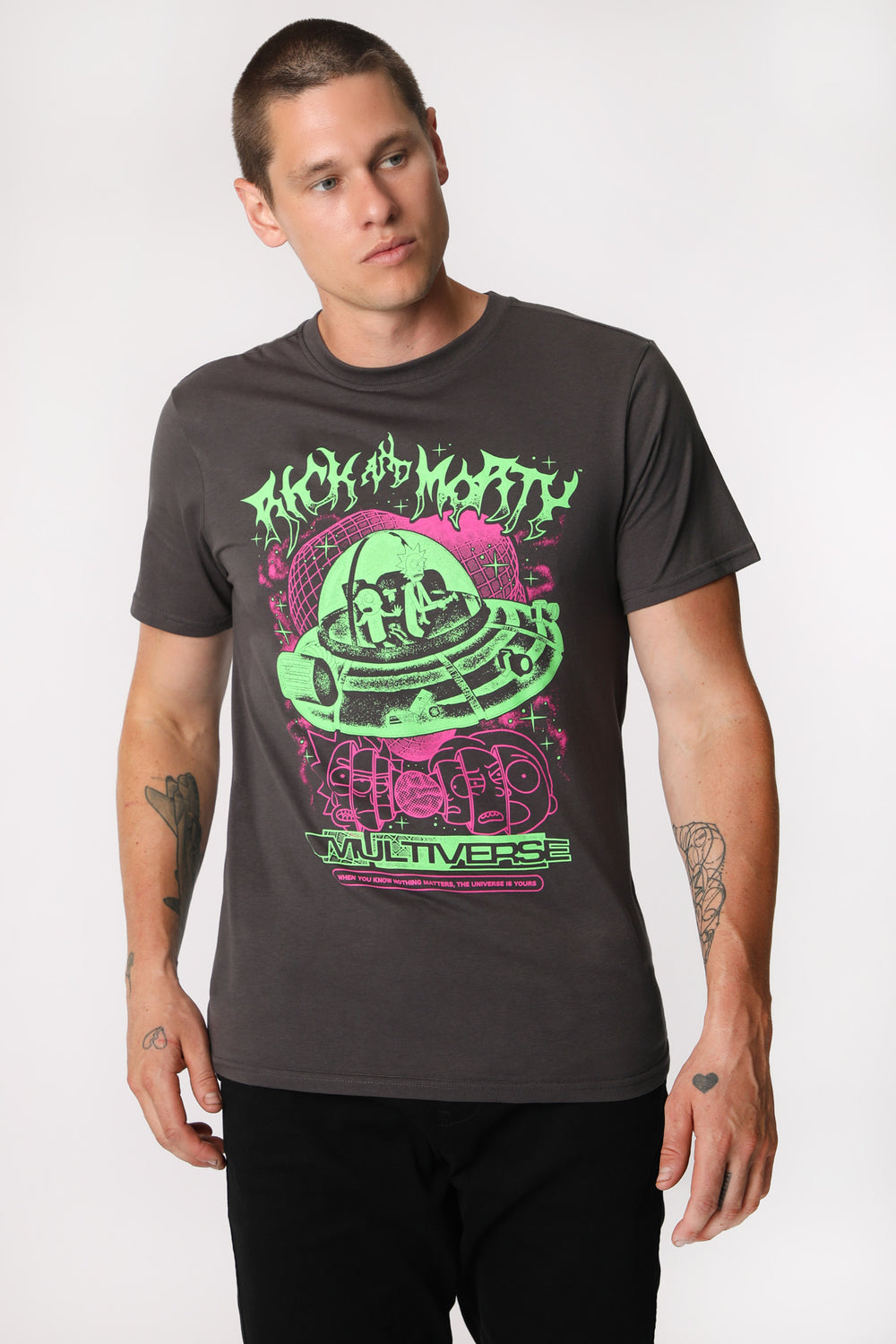 Mens Rick and Morty Multiverse T-Shirt Mens Rick and Morty Multiverse T-Shirt