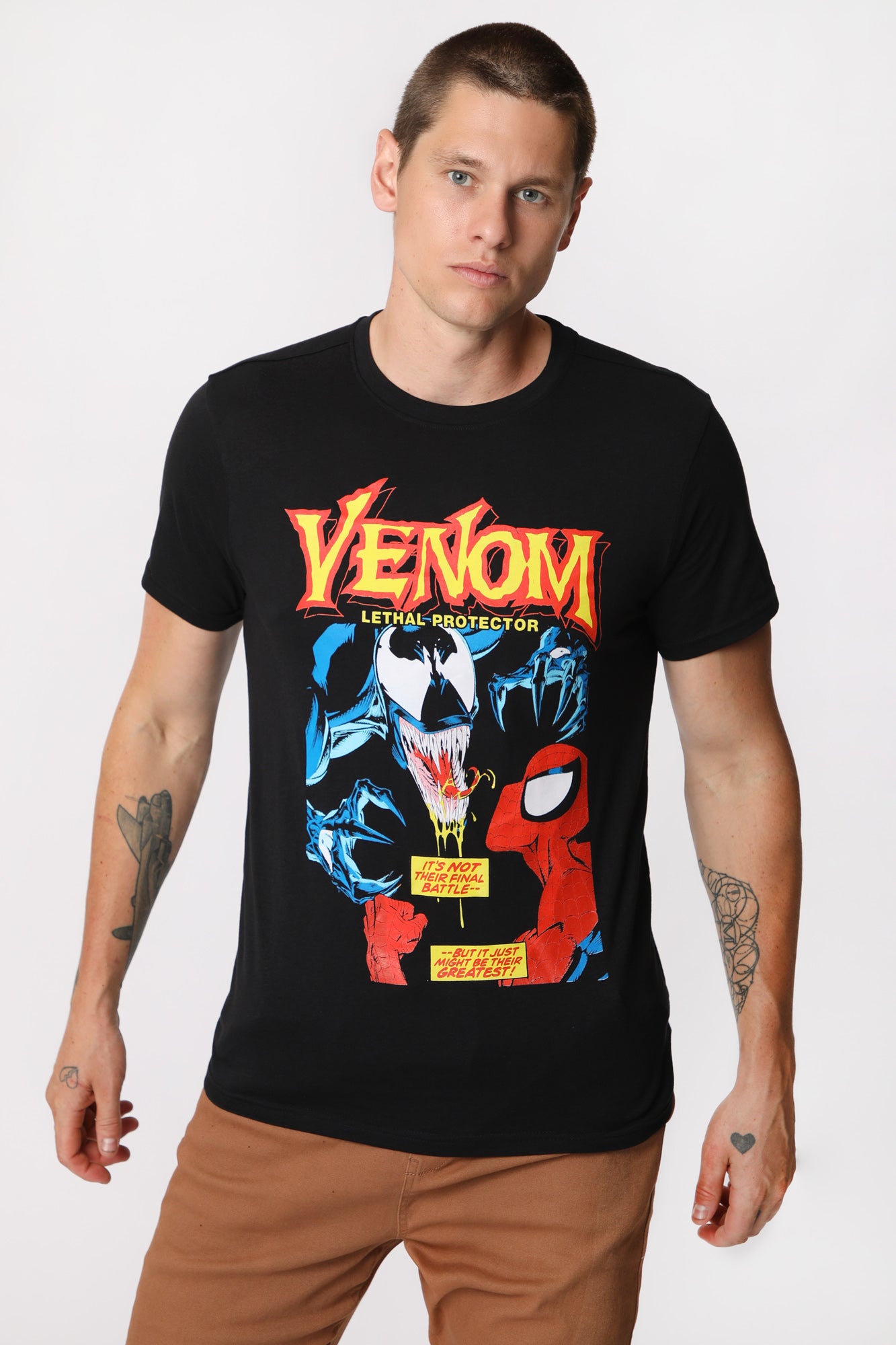 Mens Venom T-Shirt - Black /