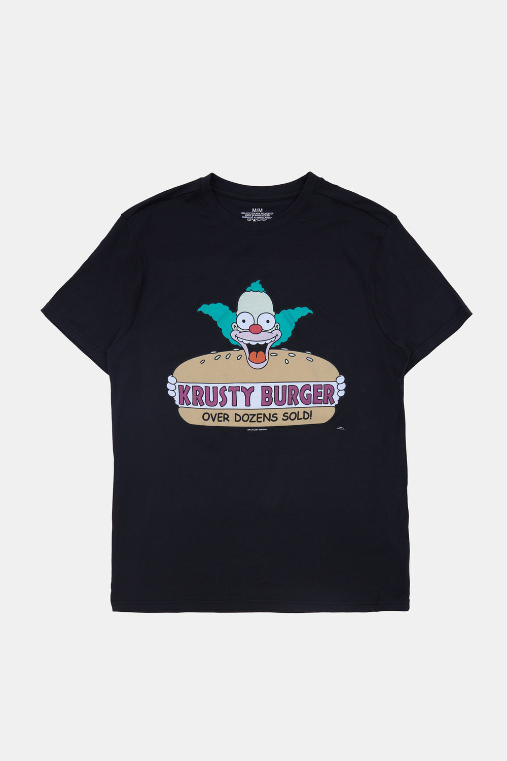 Mens Krusty Burger Graphic T-Shirt Mens Krusty Burger Graphic T-Shirt