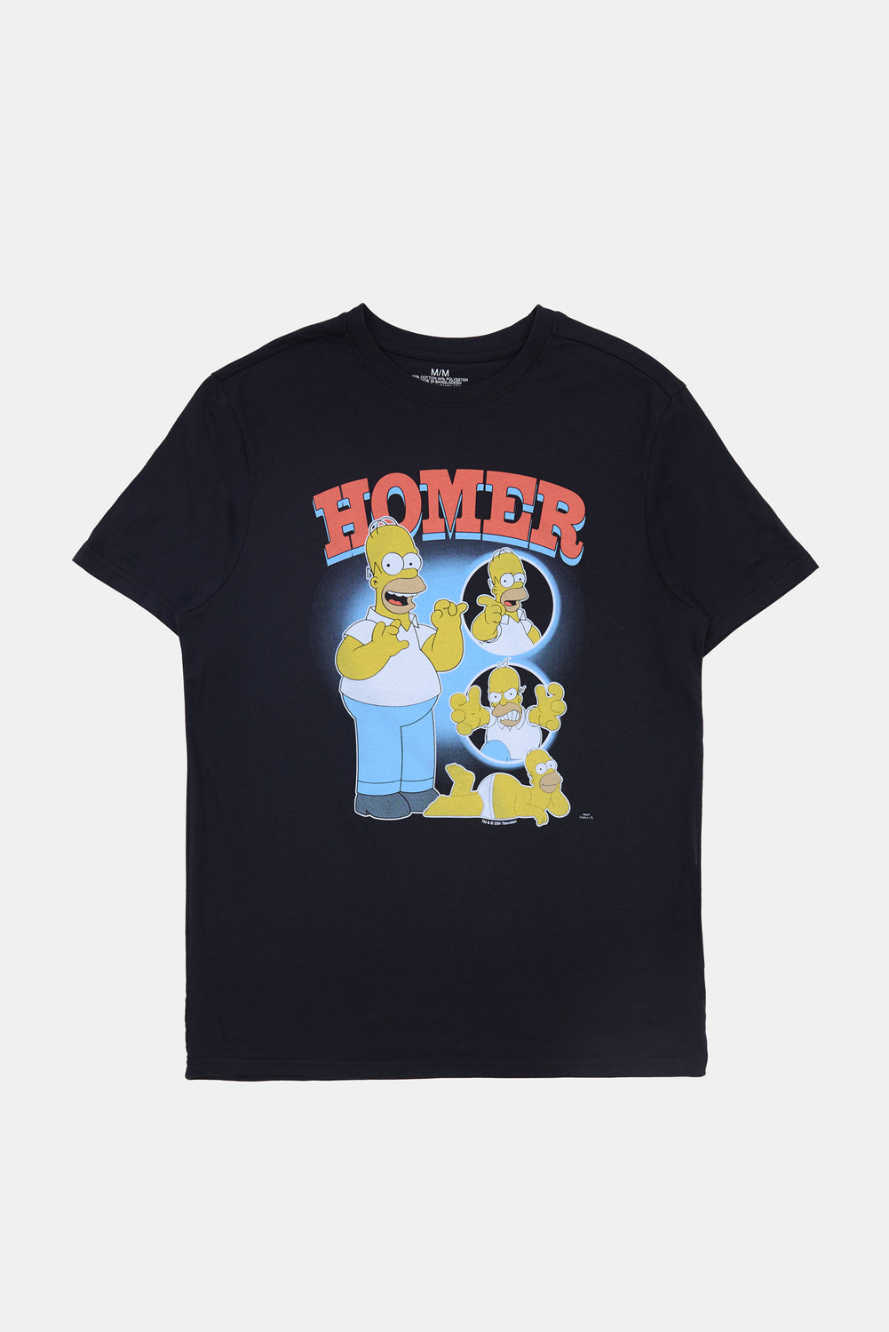 T-Shirt Imprimé Homer Les Simpsons Homme T-Shirt Imprimé Homer Les Simpsons Homme