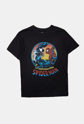 T-shirt imprimé Spider-Man et Venom homme