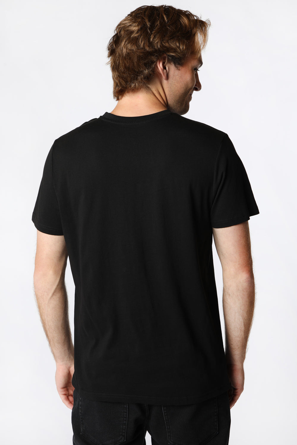T-Shirt Imprimé Bronco Homme Noir