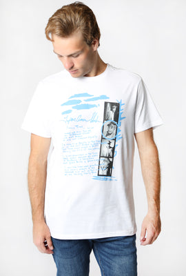 T-Shirt Imprimé Tupac Homme