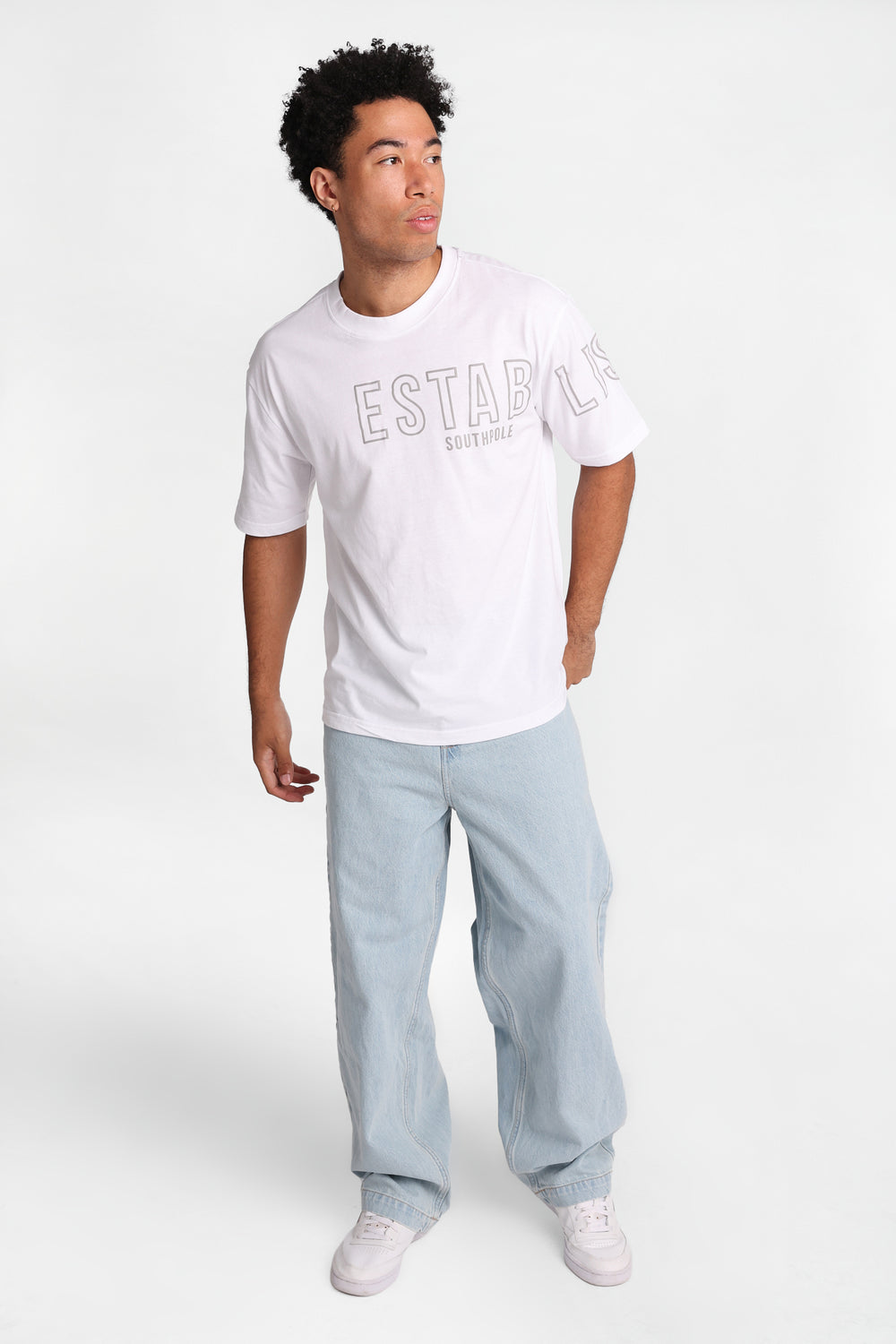 Southpole Establish Large Logo Tee Southpole Establish Large Logo Tee