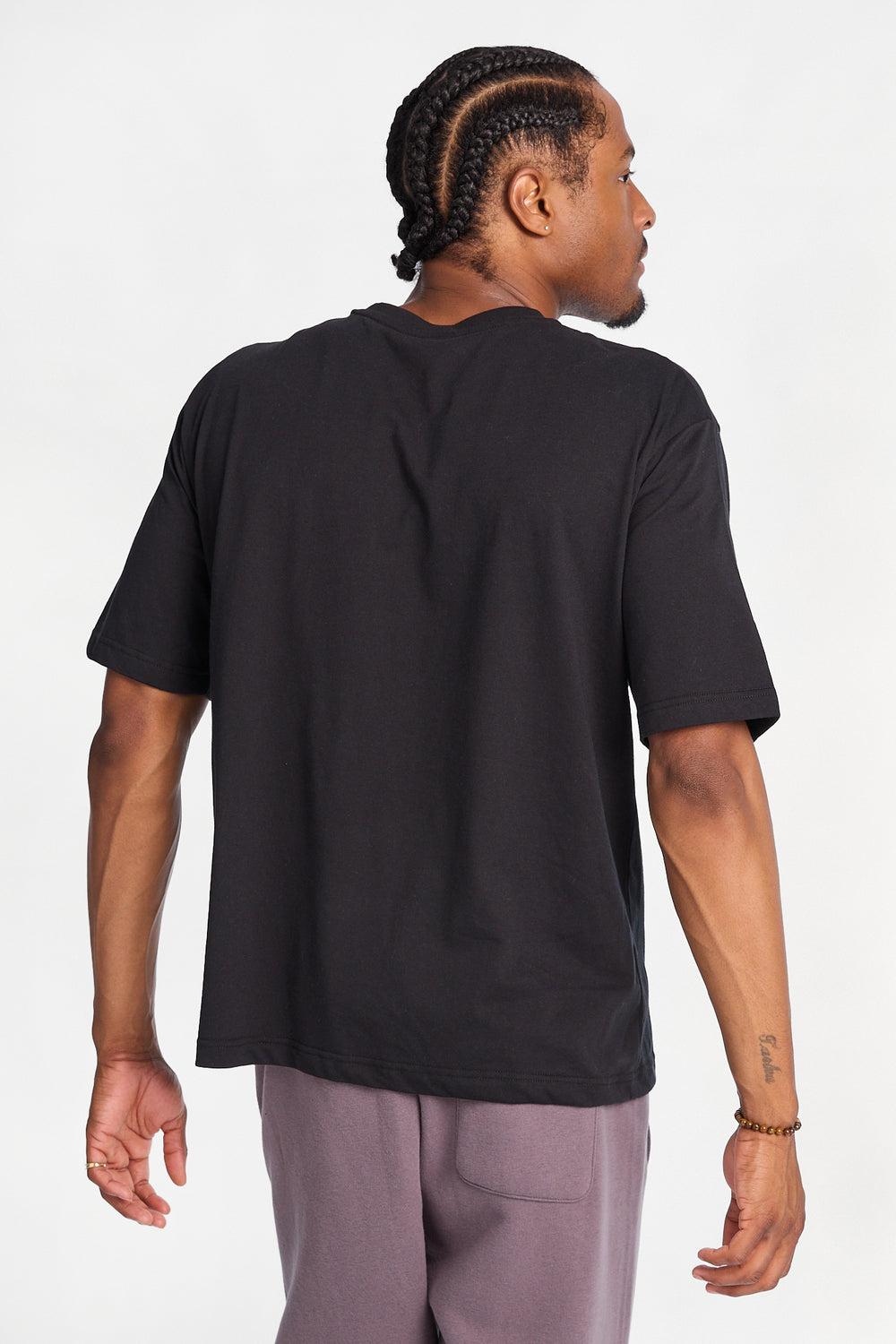 Southpole Legacy Embroidered Colour Block Graphic Tee Southpole Legacy Embroidered Colour Block Graphic Tee