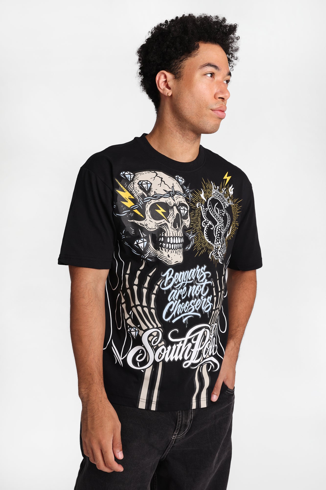 Southpole Beggars Are Not Choosers Graphic Tee - /