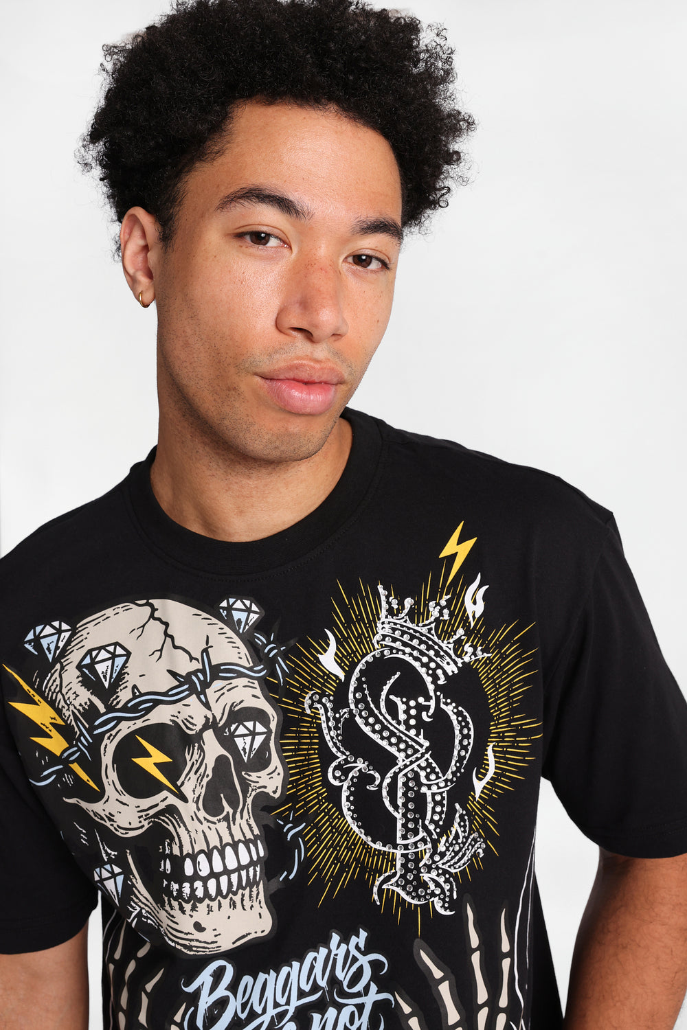 T-shirt imprimé Southpole Beggars Are Not Choosers T-shirt imprimé Southpole Beggars Are Not Choosers