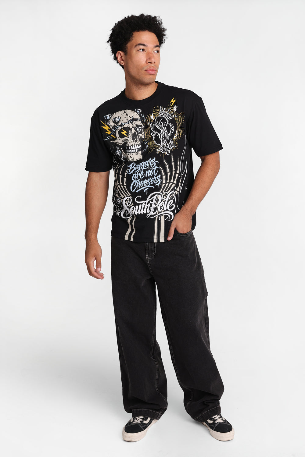 T-shirt imprimé Southpole Beggars Are Not Choosers T-shirt imprimé Southpole Beggars Are Not Choosers