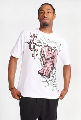 Southpole Blessed Saint Foil Graphic Tee
