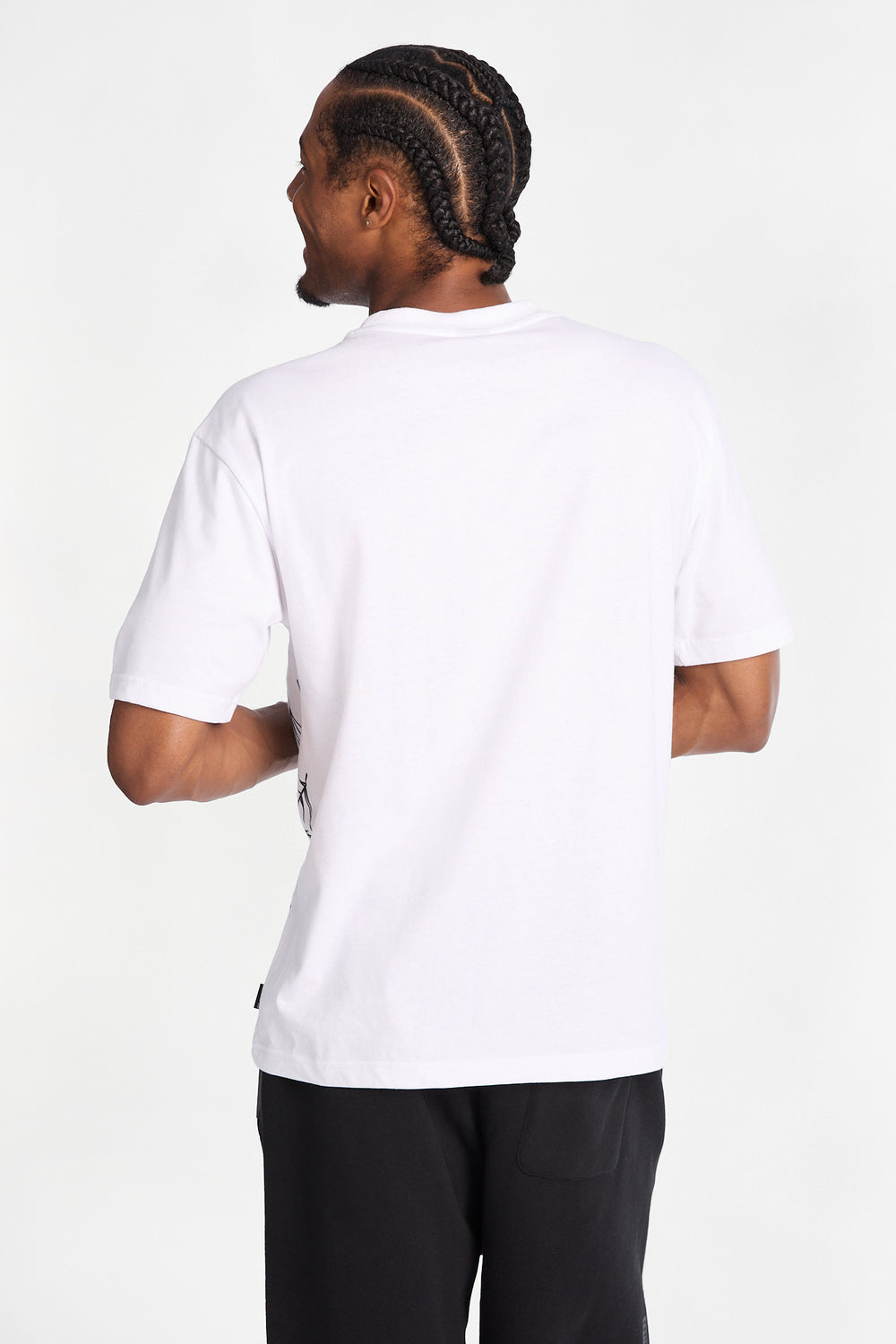 Southpole Blessed Saint Foil Graphic Tee Southpole Blessed Saint Foil Graphic Tee