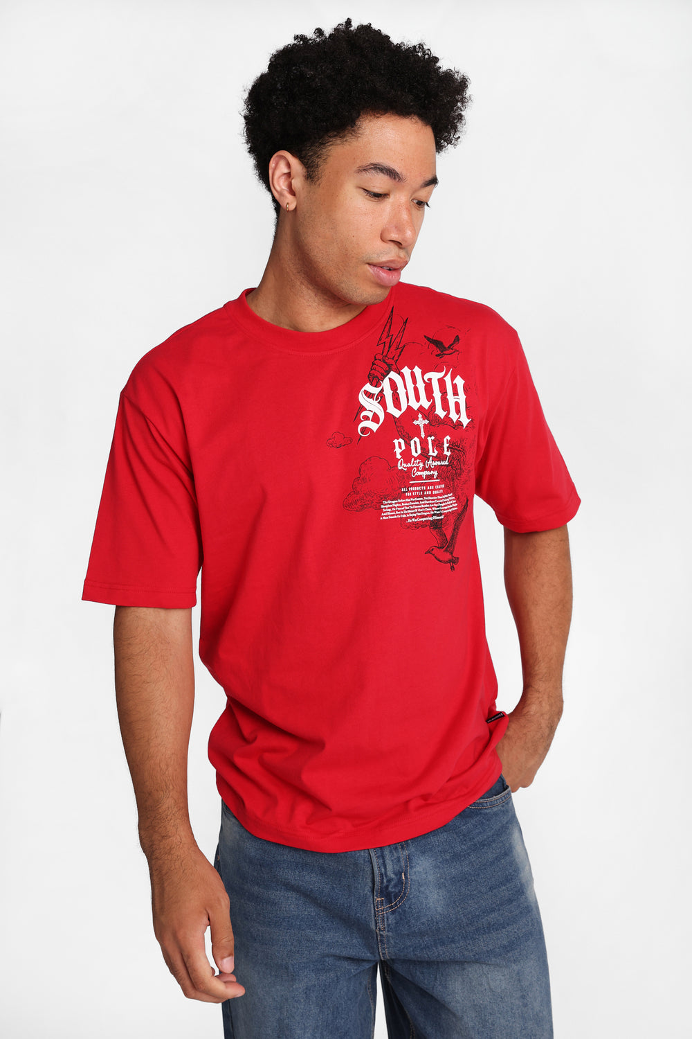 T-shirt imprimé Southpole Truth & Liberty T-shirt imprimé Southpole Truth & Liberty