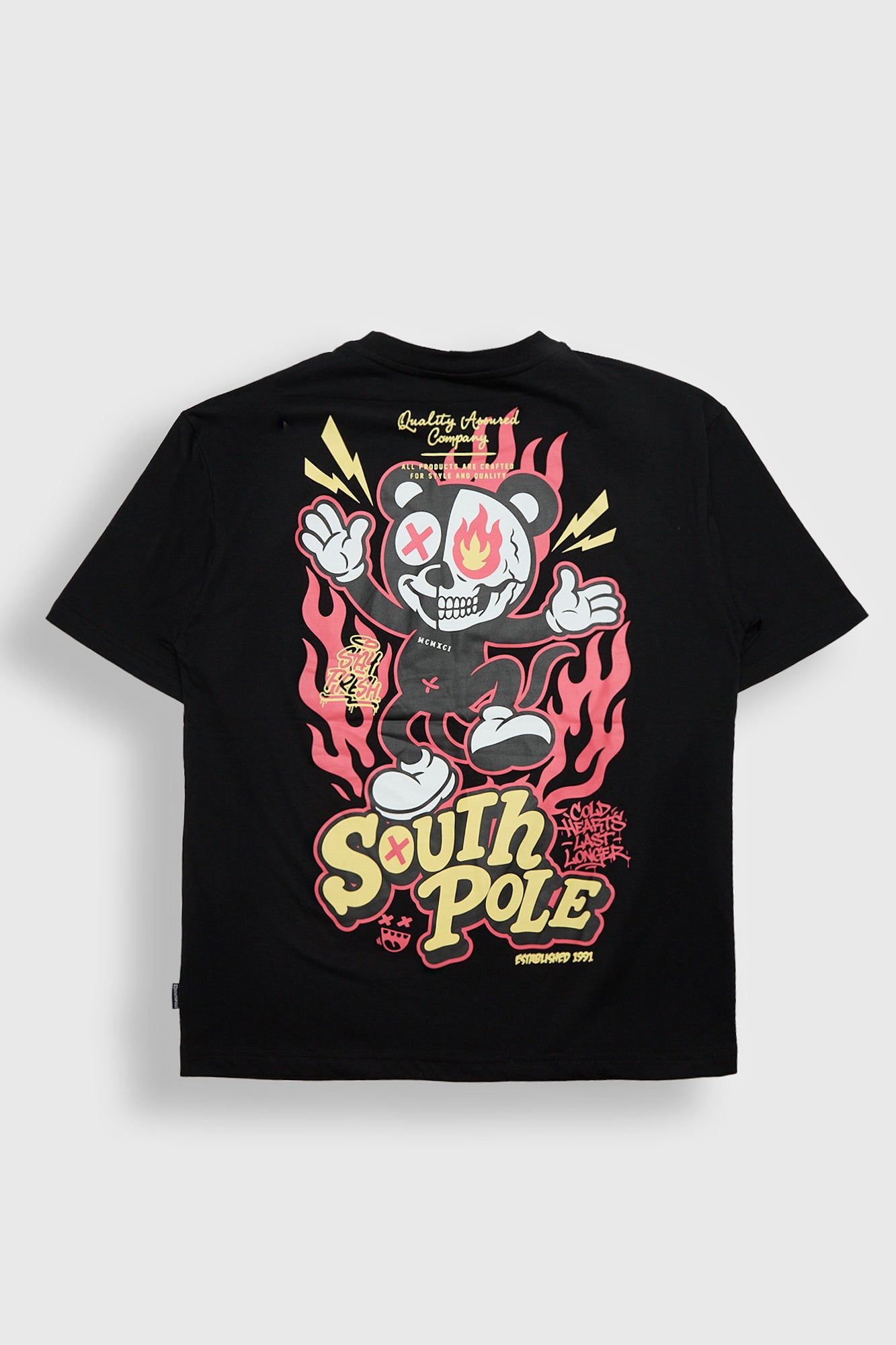 Southpole Cold Hearts Last Longer Graphic Tee - /
