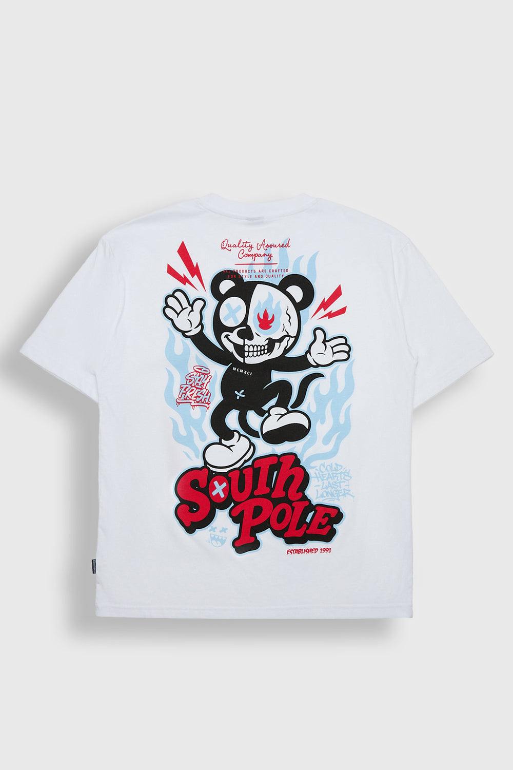 Southpole Cold Hearts Last Longer Graphic Tee Southpole Cold Hearts Last Longer Graphic Tee