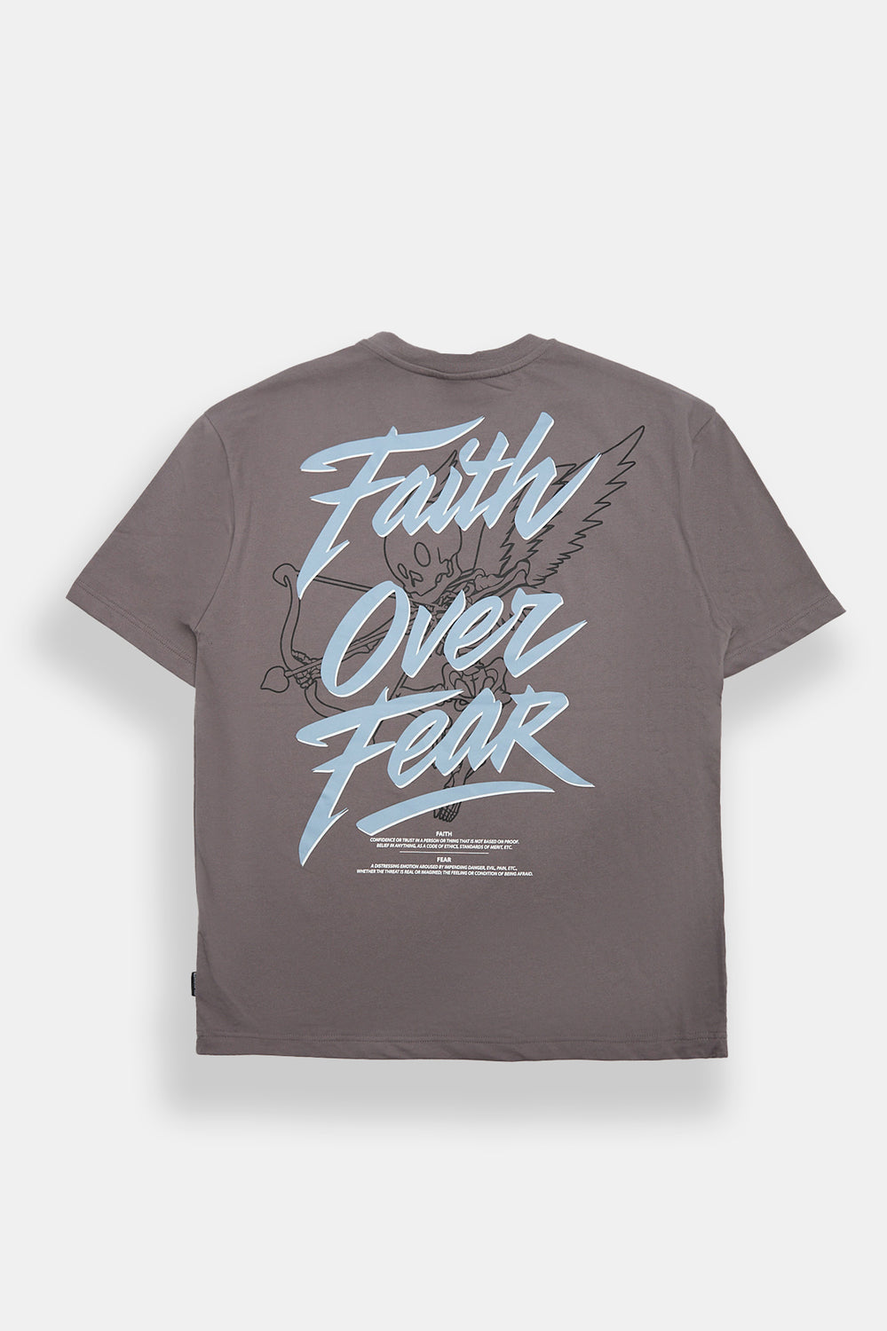 T-shirt brodé Southpole Faith Over Fear T-shirt brodé Southpole Faith Over Fear