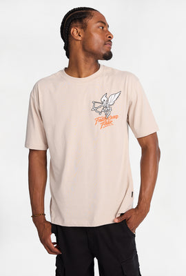Southpole Faith Over Fear Embroidered Graphic Tee