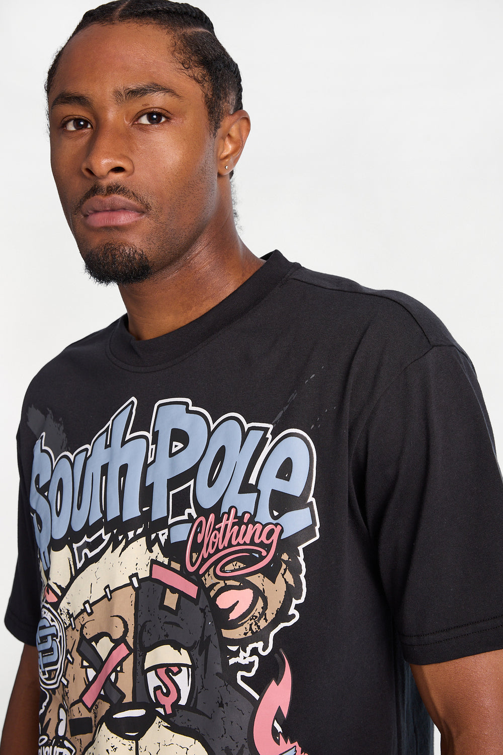 Southpole Established 1991 Puff Print Graphic Tee Southpole Established 1991 Puff Print Graphic Tee