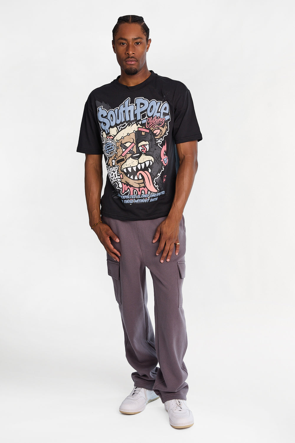 Southpole Established 1991 Puff Print Graphic Tee Southpole Established 1991 Puff Print Graphic Tee