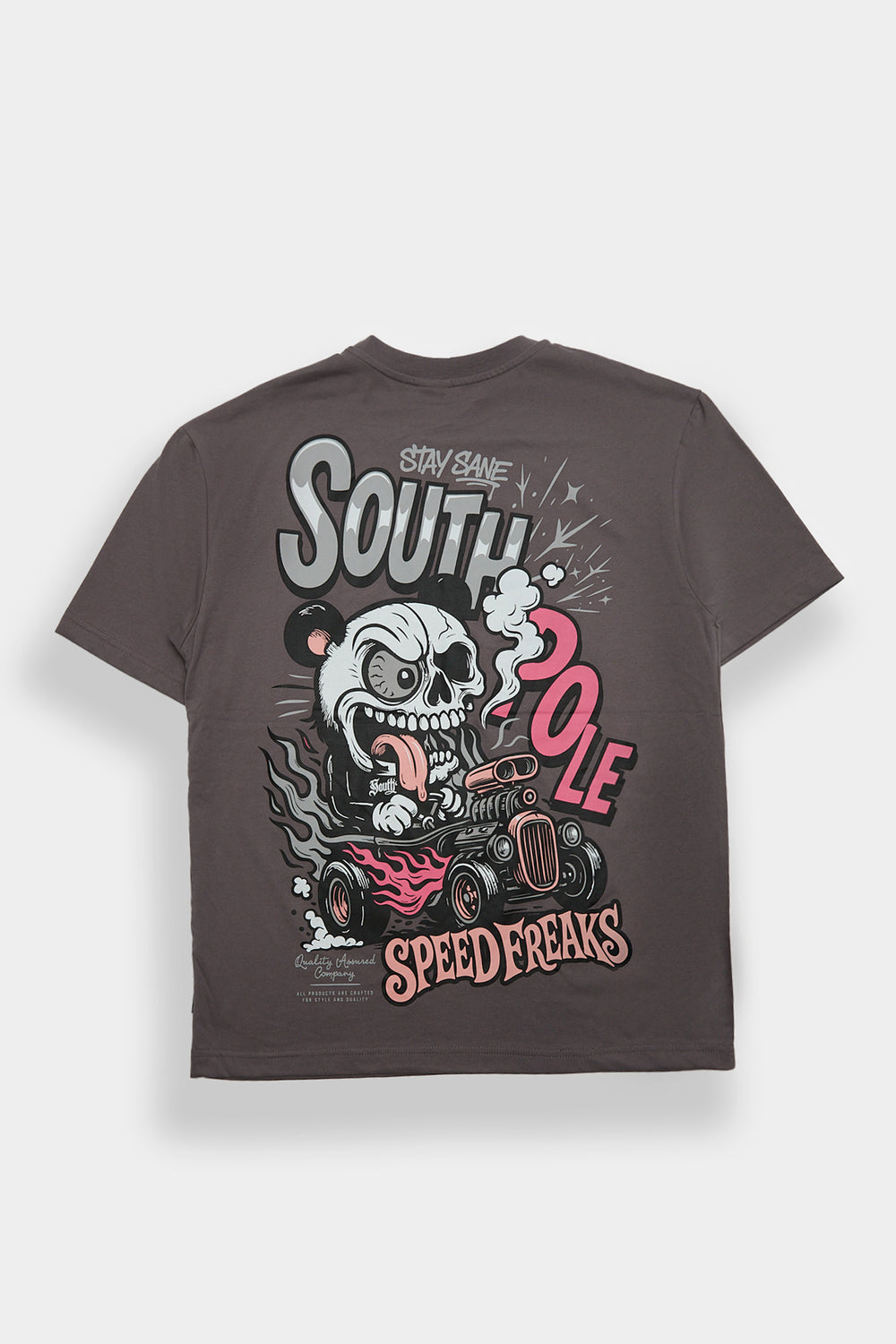 Southpole Speed Freaks Stay Sane Graphic Tee Southpole Speed Freaks Stay Sane Graphic Tee