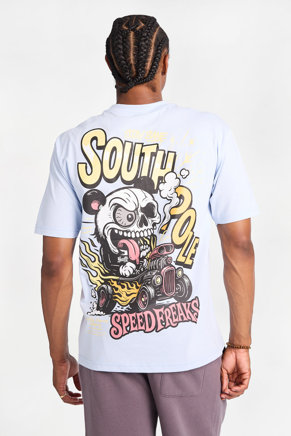T-shirt imprimé Southpole Speed Freaks Stay Sane T-shirt imprimé Southpole Speed Freaks Stay Sane