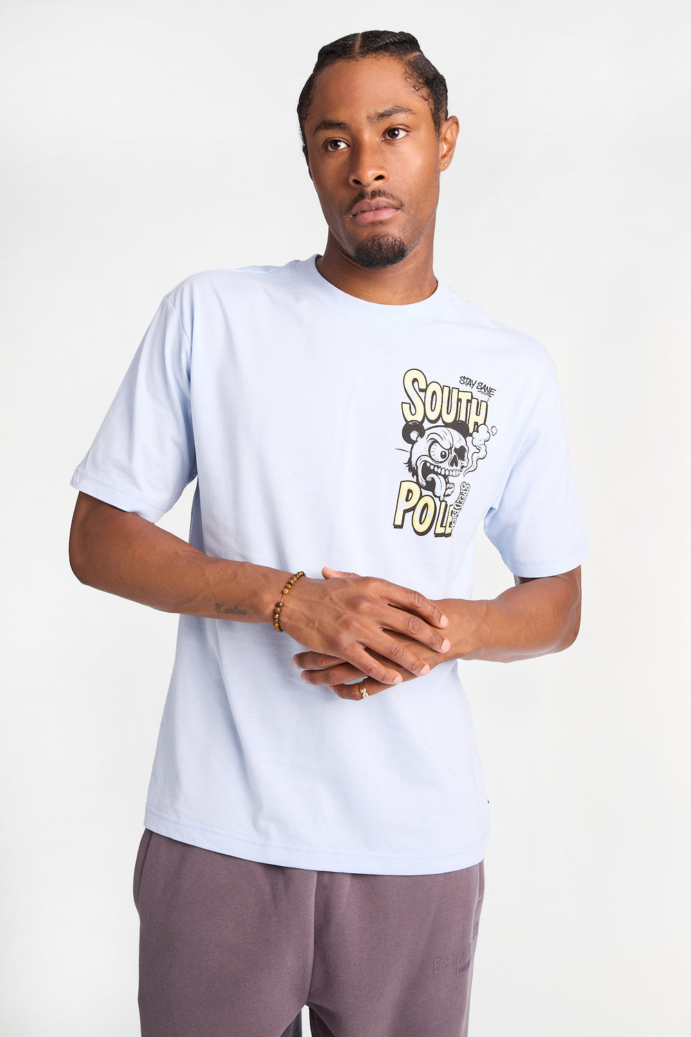 T-shirt imprimé Southpole Speed Freaks Stay Sane T-shirt imprimé Southpole Speed Freaks Stay Sane