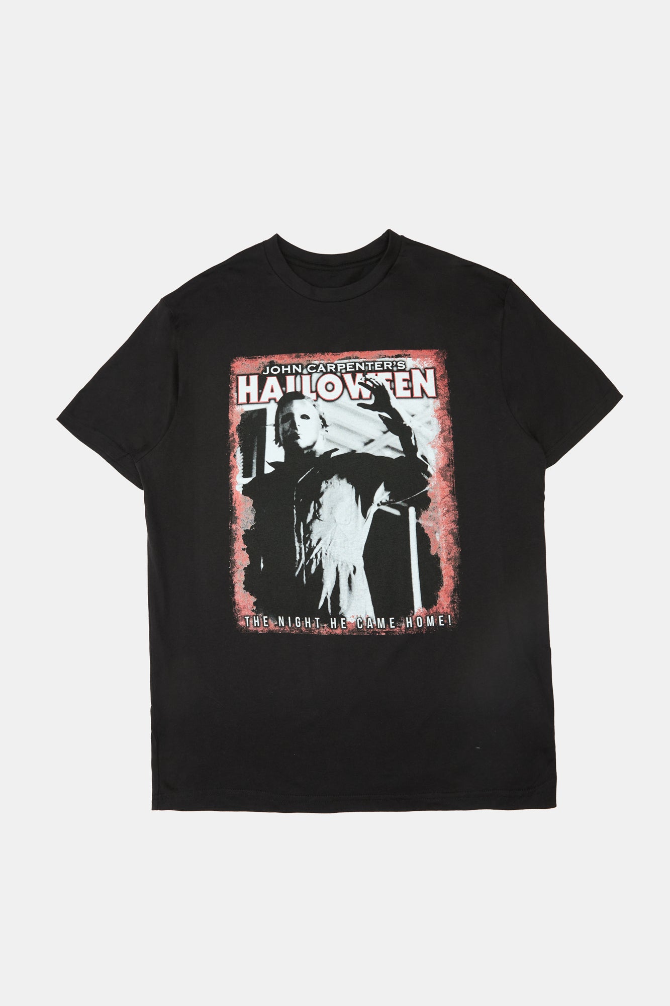 Mens Halloween Poster T-Shirt - Black /