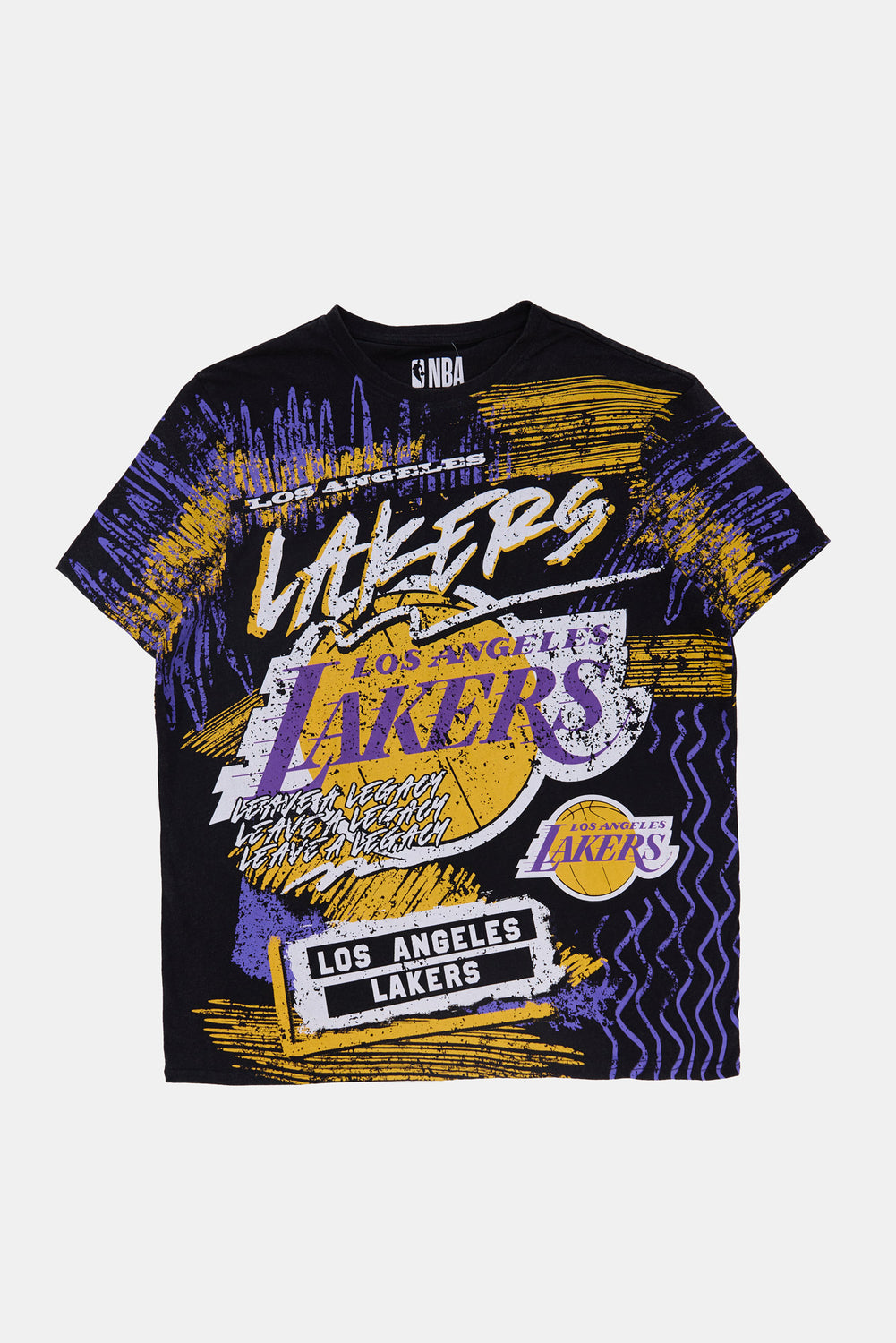 T-Shirt Imprimé Los Angeles Lakers Homme T-Shirt Imprimé Los Angeles Lakers Homme