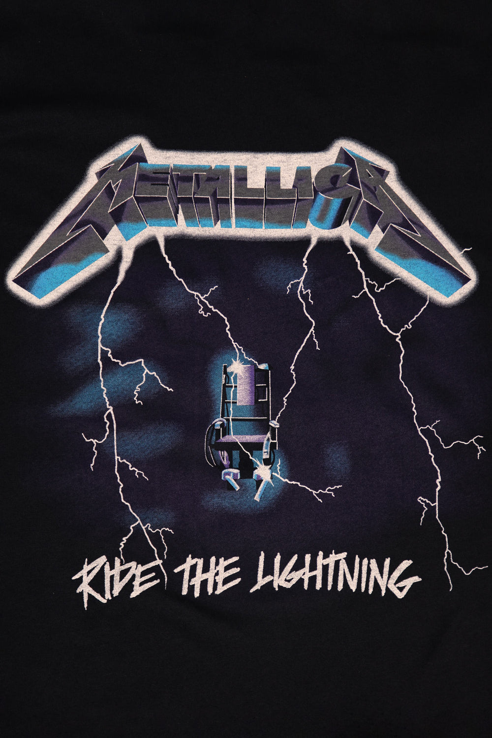 Mens Metallica Ride the Lightning T-Shirt Mens Metallica Ride the Lightning T-Shirt