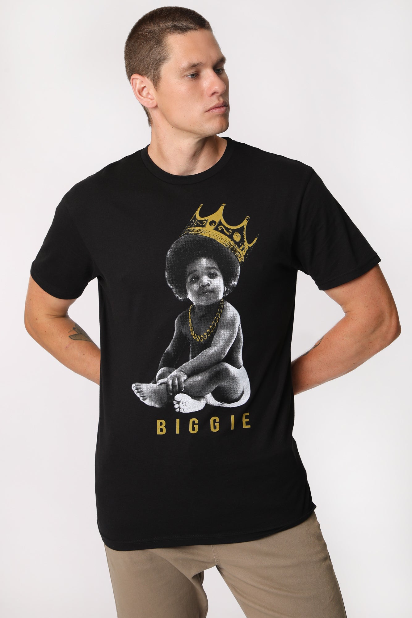 Mens Baby Biggie T-Shirt - Black /