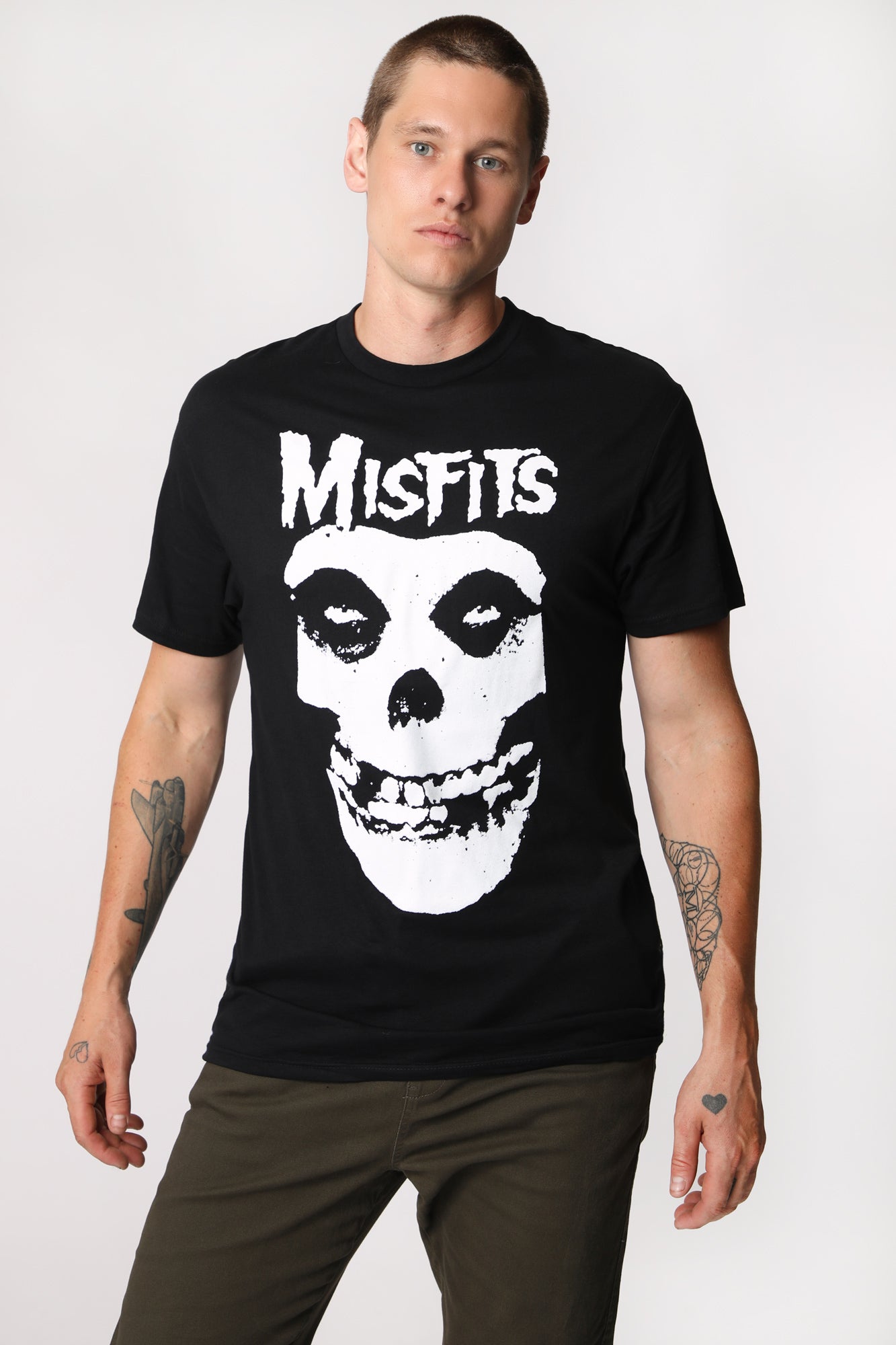 Mens Misfits T-Shirt - Black /