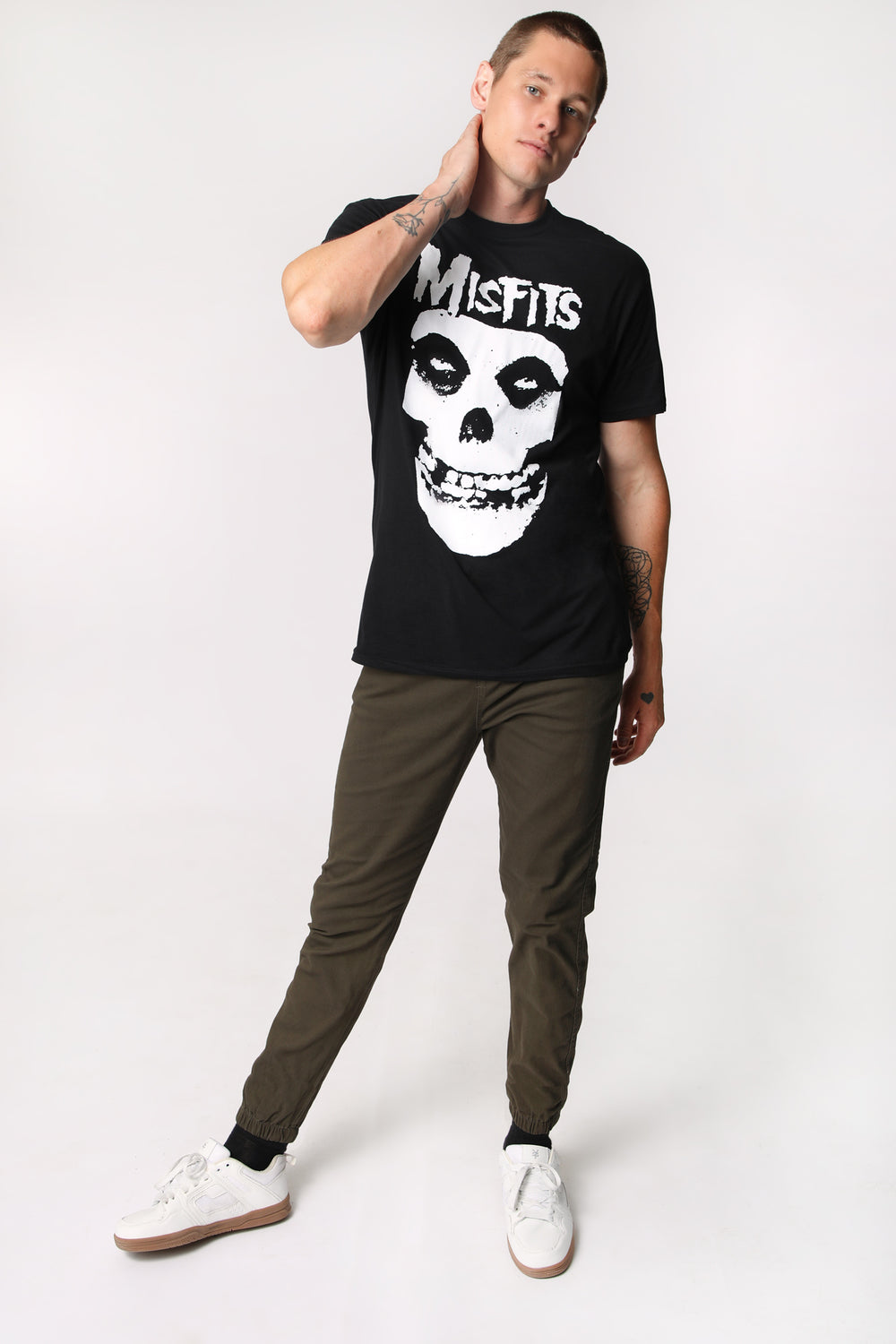 T-Shirt Imprimé Misfits Homme T-Shirt Imprimé Misfits Homme