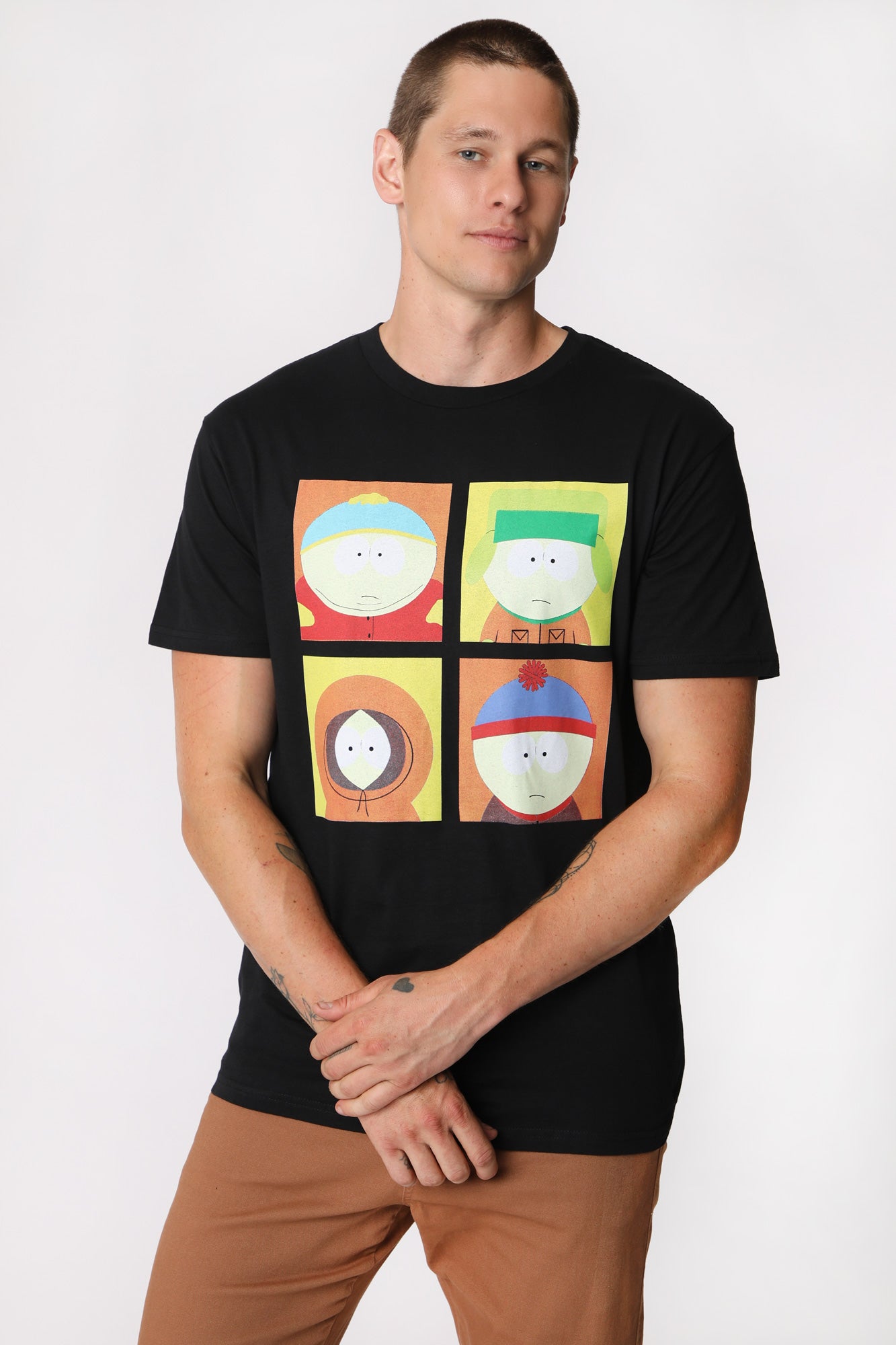 Mens South Park T-Shirt - Black /