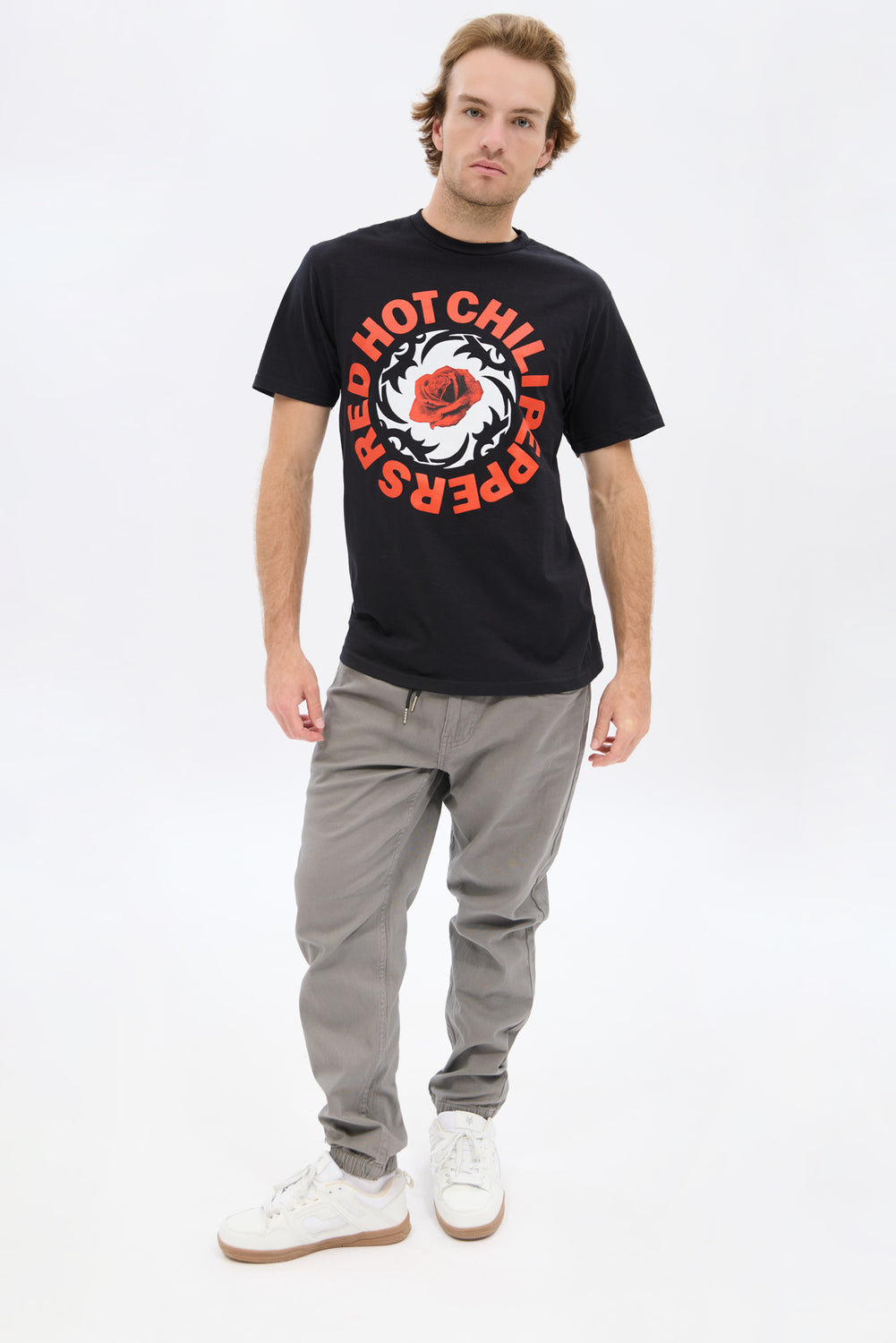 T-Shirt Imprimé Red Hot Chili Peppers Homme T-Shirt Imprimé Red Hot Chili Peppers Homme